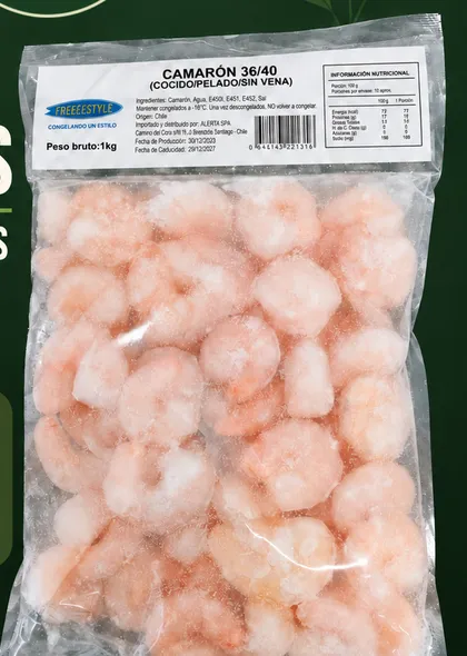 Camarones 36/40